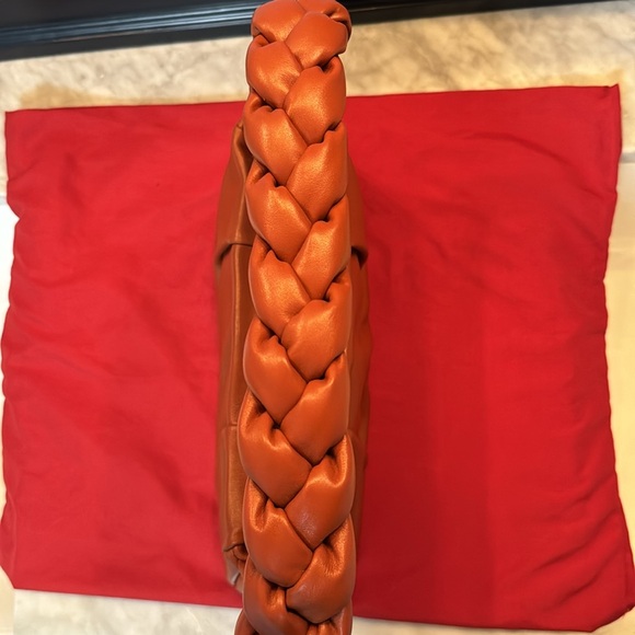 Demellier Genova Braided Leather Handbag
Terracotta Color - Picture 2 of 9